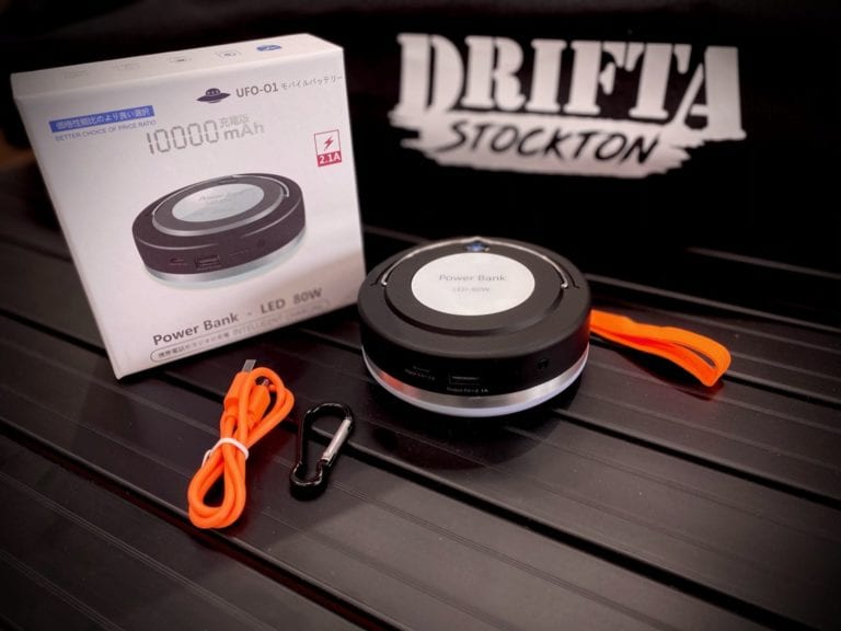 Drifta Stockton 2 in 1 Power Bank (10000MAH) with 80w LED Light - Drifta Stockton Melbourne