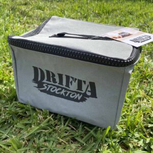 Drifta Stockton Clear / Canvas Top Toiletry Bag – Medium