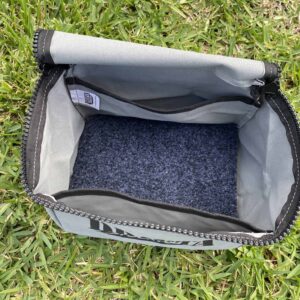 Drifta Stockton Clear / Canvas Top Toiletry Bag – Medium