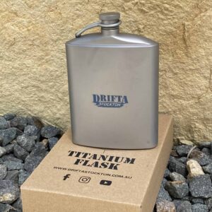 Drifta Stockton Titanium Hip Flask