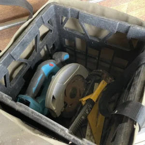 Drifta Open Top Milk Crate Bag With Front Pocket