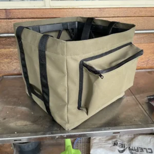 Drifta Open Top Milk Crate Bag With Front Pocket