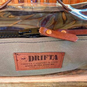 Drifta Large Premium Clear Top Toiletry Bag