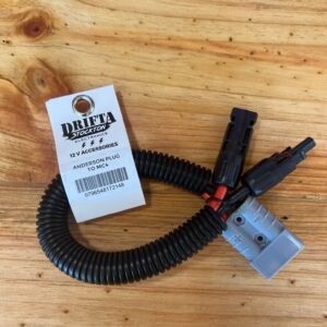Drifta Stockton 50A Anderson plug to M&F MC4 plug