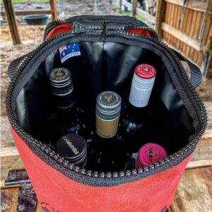 Drifta Upright 5 Wine Bottle Carry Bag