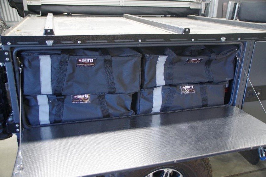 Patriot X1 Side Storage Compartment Bag 1 - Drifta Stockton Melbourne