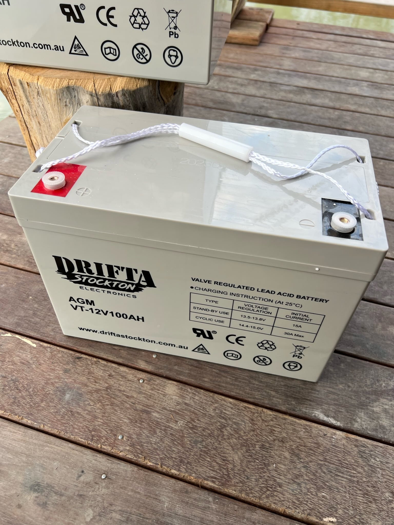 Drifta Stockton 100AH 120AH AGM Battery 1 - Drifta Stockton Melbourne