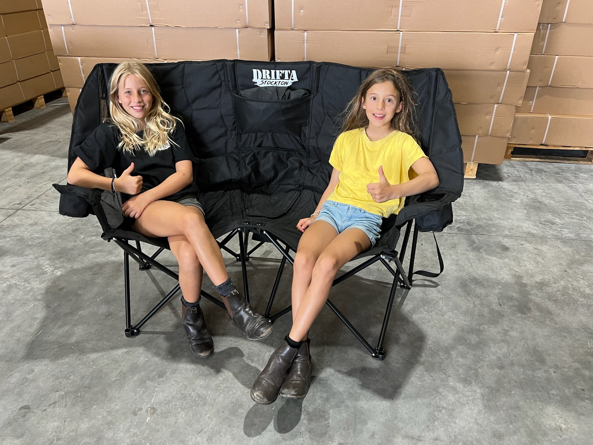 Double Folding Camp Chair - Drifta Stockton Melbourne