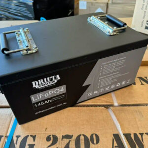 Drifta Stockton 145AH Lithium Battery Pack life PO4